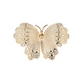 Shangjie Oem Joyas wholeasale Высококачественные булочки ювелирных украшений Женщины Золотая элегантная бабочка брошь для подарока